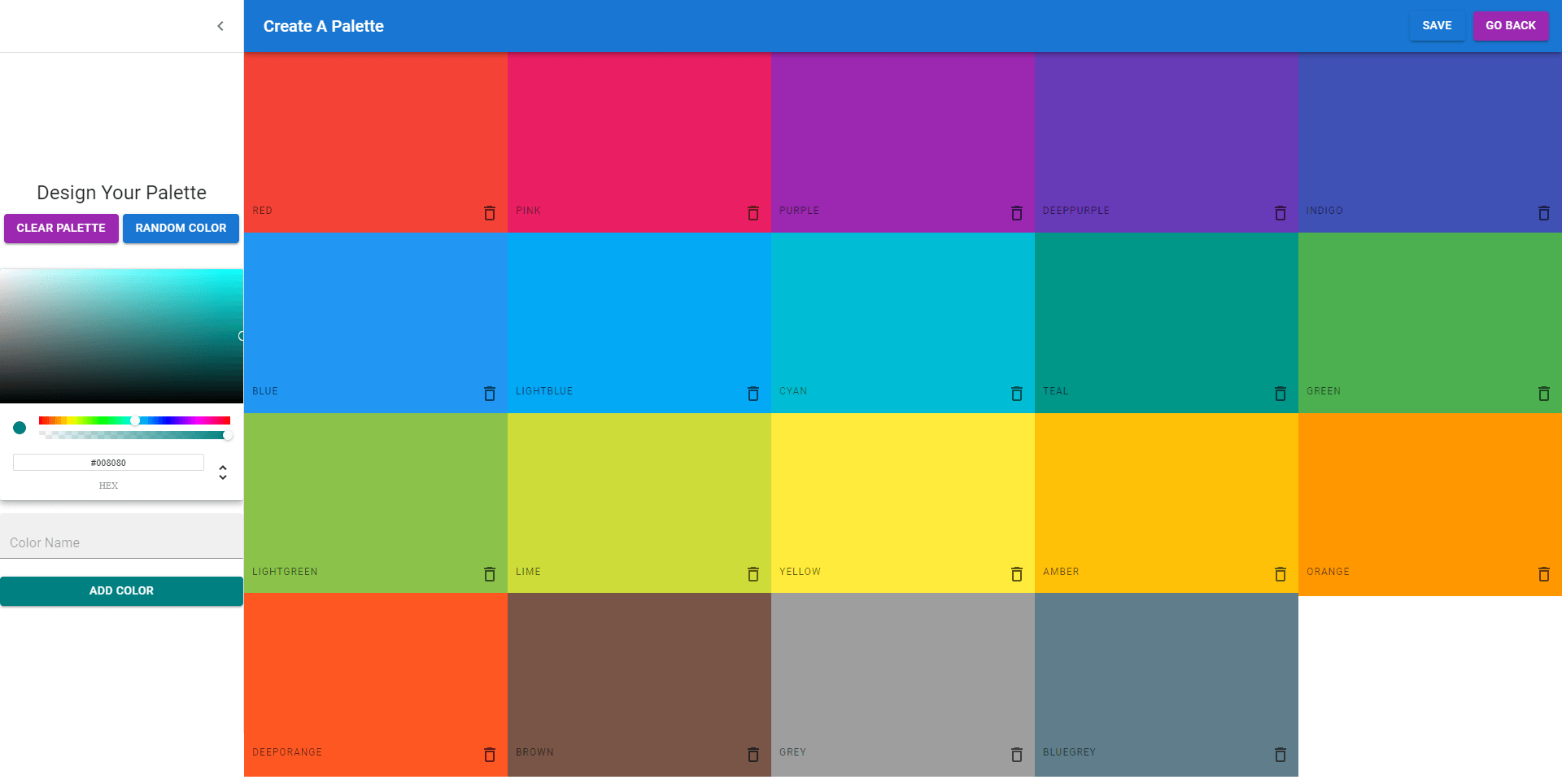 Colors App