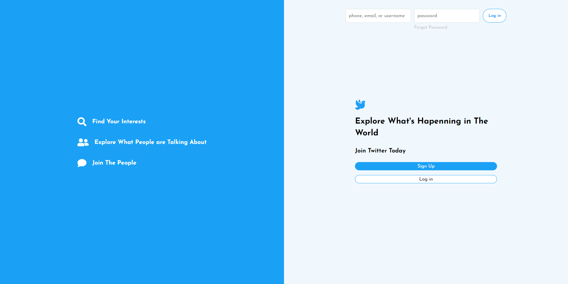 Twitter Clone