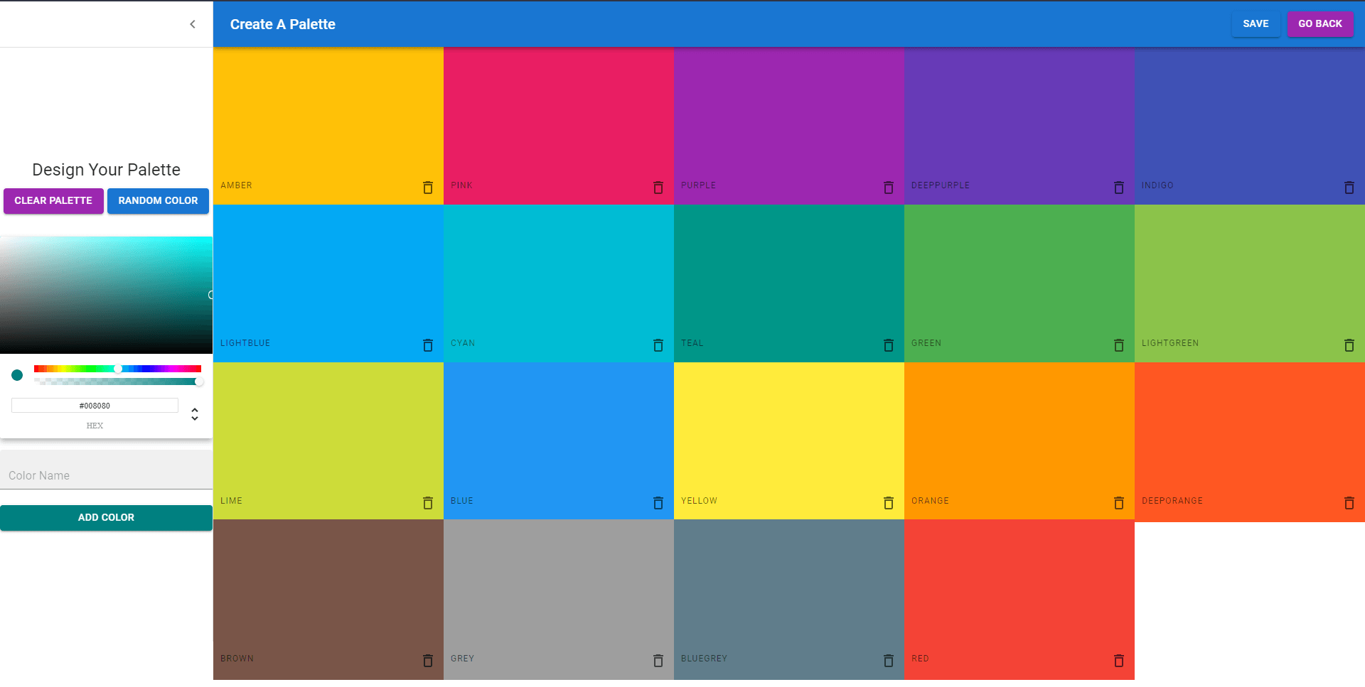 colors